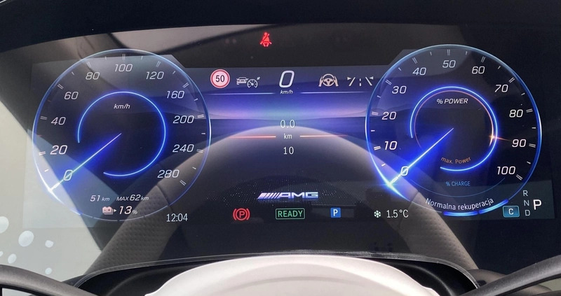 Mercedes-Benz EQE cena 582499 przebieg: 5, rok produkcji 2024 z Piaseczno małe 277